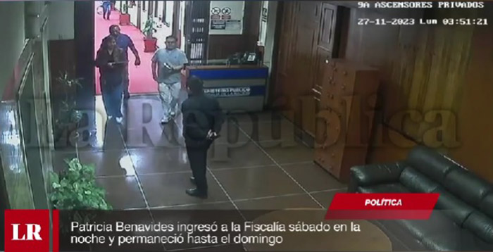 Video confirma que Patricia Benavides intentó detener operación Valkiria V