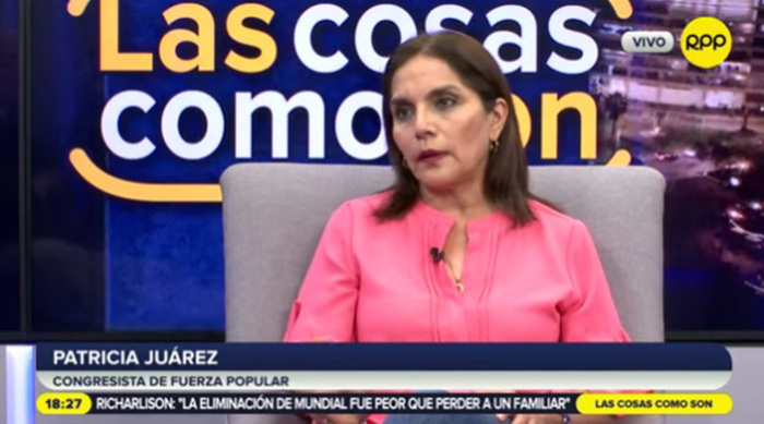 Patricia Juárez sobre críticas: 