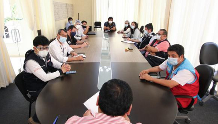 Ica: Minsa y gobernador se reunieron para prever acciones ante incremento de casos Covid-19