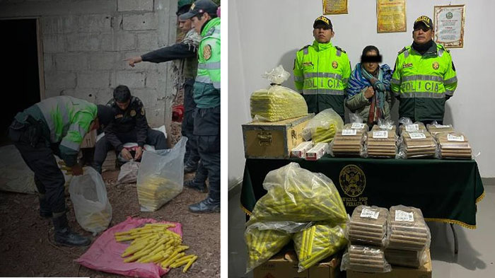 PolicÃ­a Nacional allana polvorÃ­n clandentisno que funcionaba en distrito El Oro