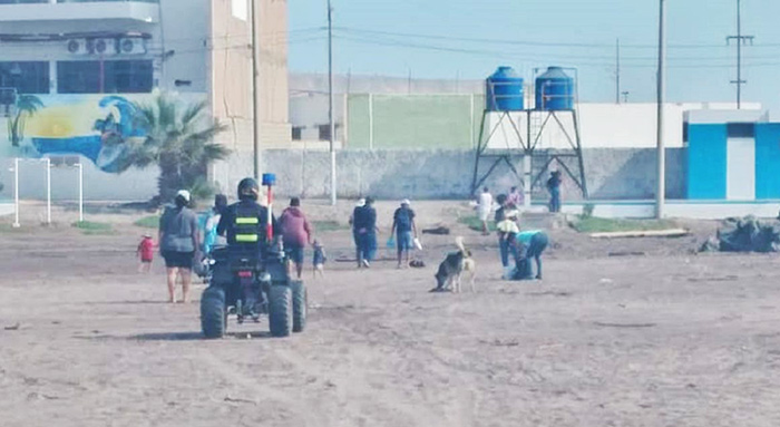Moquegua: intervienen a 35 personas en playas de Ilo