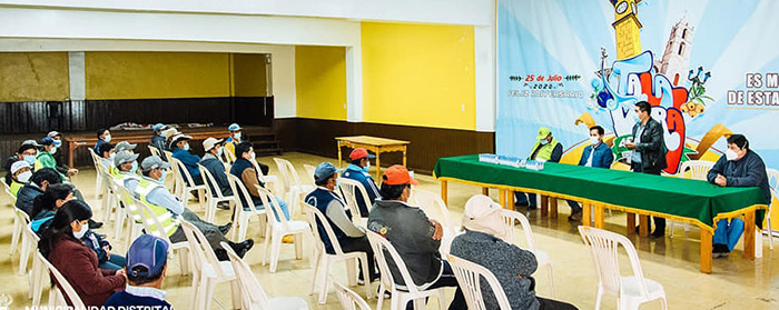 Entregan dosis de ivermectina a personal primera lÃ­nea de Municipalidad de Talavera