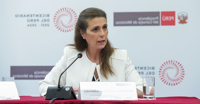 Organismos reguladores rechazaron declaraciones de la ministra Hania Pérez de Cuéllar