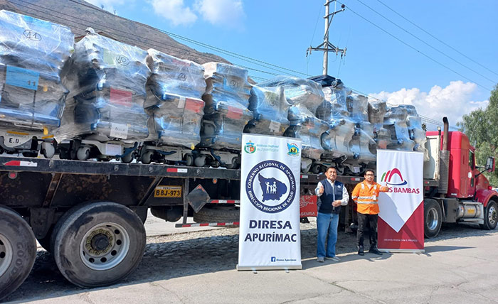 MMG Las Bambas donÃ³ mobiliario, equipos, insumos y material mÃ©dico a la Diresa ApurÃ­mac