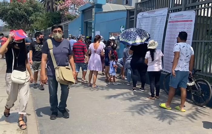 Más de 2 mil electores seleccionaron sus tres opciones de local en Apurímac