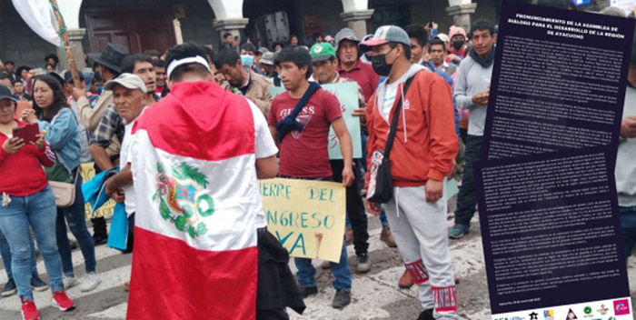 Ayacucho: Mesa de DiÃ¡logo Regional pide no estigmatizar protestas