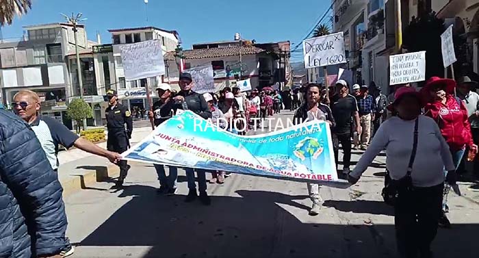 Contundente rechazo al D.L. 1620 que abre las puertas a la privatizaciÃ³n del agua