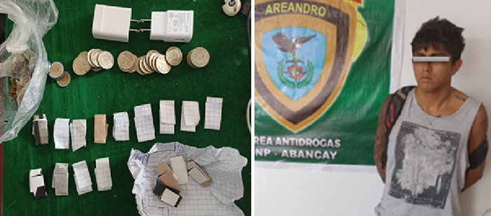 PolicÃ­a captura a microcomercializador de drogas 
