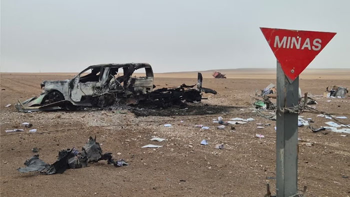 Tacna: auto que explotó en frontera con Arica transportaba mercancía de contrabando, según primeras diligencias