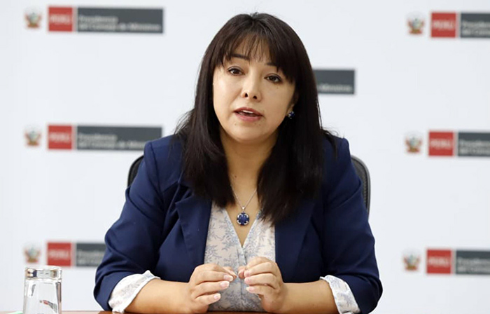 Mirtha Vásquez expresó su preocupación por propuesta de vacancia presidencial