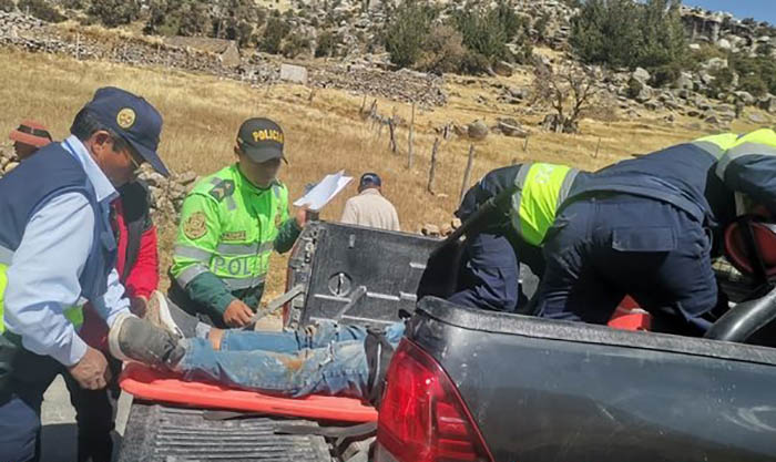 Nuevamente se registra accidente originado por motociclista en Qeuña