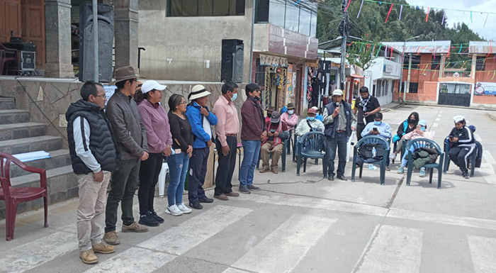 En asamblea general elijen nuevos directivos del Frente de Defensa de los Intereses de la Provincia de Cotabambas