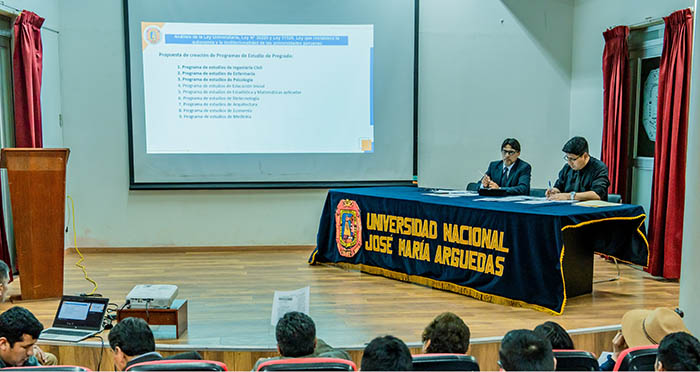 UNAJMA: crean 12 nuevas carreras profesionales y Escuela de Posgrado