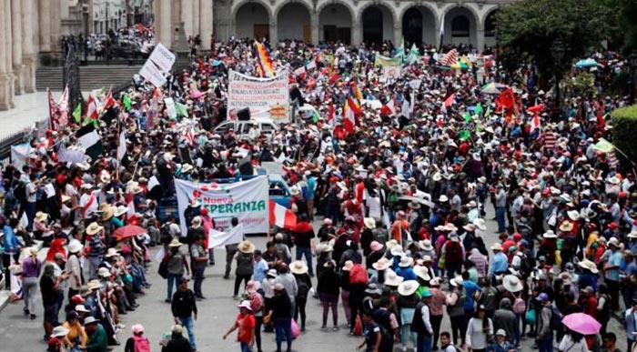 Arequipa: nuevamente se suma a protesta nacional