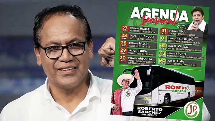 Puno: Roberto Sánchez recorre nueve regiones y cierra campaña sur andina 