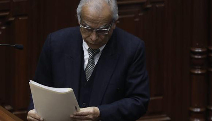Aníbal Torres presentó su carta de renuncia al cargo de premier