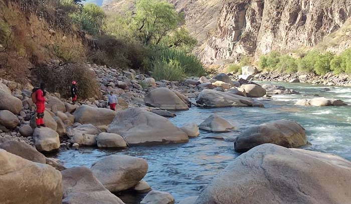 Prosigue dramÃ¡tica bÃºsqueda de niÃ±a de 12 aÃ±os arrastrada por aguas del rÃ­o Pachachaca