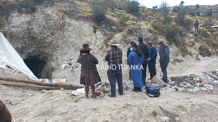 Derrumbe sepulta y mata a minero en socavÃ³n de Huancancalla Grande, en Haquira