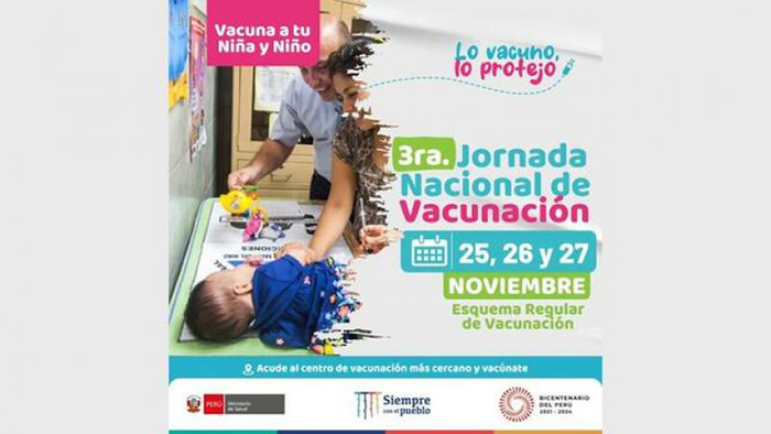 Este fin de semana se realizará la “Tercera Jornada Nacional de Vacunación”