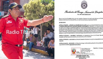 Expulsan de los bomberos a Alain Espinoza Robles por sentencia consentida de violencia familiar