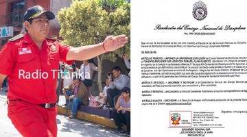 Expulsan de los bomberos a Alain Espinoza Robles por sentencia consentida de violencia familiar