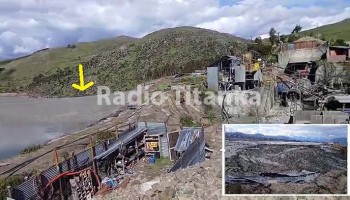 DREM Apurímac se movilizó para constatar colapso de cancha de relaves en Cotabambas