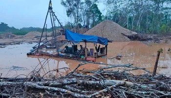 Madre de Dios: destruyen 24 máquinas utilizadas para la minería ilegal en área natural protegida