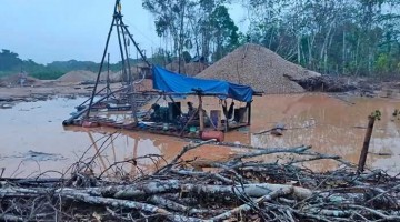 Madre de Dios: destruyen 24 máquinas utilizadas para la minería ilegal en área natural protegida