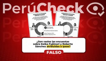Circulan tres encuestas fabricadas atribuidas falsamente a Ipsos. FALSO