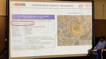 Funcionarios del PRONIS sobredimensionan número de beneficiarios del nuevo hospital III-I Abancay