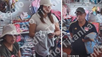 Captan a dos mujeres y un hombre robando en establecimientos comerciales de Abancay