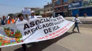 Ica: mercados y cocheras de colectivos cerrados en el primer día del Paro Nacional