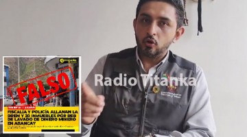 Desmienten publicaciones difundidas por redes sociales sobre allanamiento a DREM Apurímac 