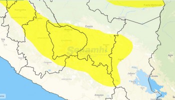 SENAMHI pronostica ocurrencia de precipitaciones pluviales del 20 al 22 de octubre en Apurímac