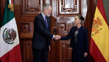 México: Claudia Sheinbaum rompió el hielo con Felipe VI de España