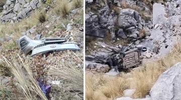 Huancavelica: cuatro integrantes de una familia mueren en un accidente vehicular