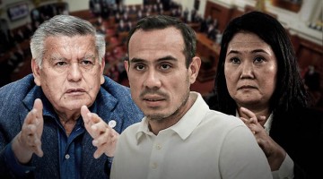 Fuerza Popular, Somos Perú y APP con más rechazo y desaprobación por blindar a Jerí