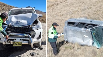 Sigue racha de accidentes en vía Lambrama - Chuquibambilla: deja una persona herida y daños materiales 