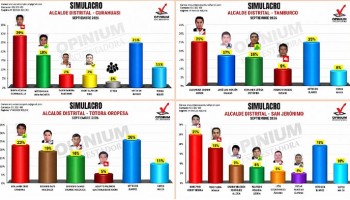 Encuestadora Opinium Perú: votos en blanco encabezan seis de los doce distritos evaluados