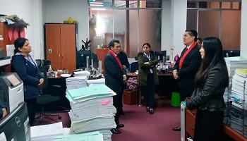 Autoridad Nacional de Control del Poder Judicial instala mesa de recepción de quejas verbales 