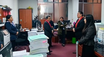 Autoridad Nacional de Control del Poder Judicial instala mesa de recepción de quejas verbales 