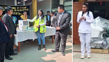 Red de Salud de Antabamba recepciona modernos equipos donados para análisis de sangre y odontología 