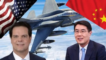 Embajadores de China y EE.UU. protagonizan discusión por aviones F-16: “Dejas clarísimo quién es el verdadero lobo”