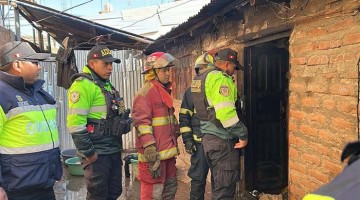 Puno: niño de 3 años falleció carbonizado tras el incendio de una habitación