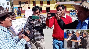 Alcalde de Tapairihua protagoniza bochornoso incidente al término de reunión de trabajo en Chalhuanca