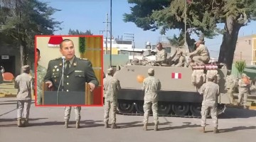 Arequipa: comandante del Ejército es condenado por usar tanque para fiesta de cumpleaños 