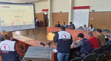 Fortalecen capacidades de los comités de seguridad ciudadana en el marco del SINASEC