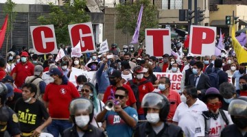 La CGTP se une el paro nacional de este 13, 14 y 15 de noviembre: “Este gobierno ha criminalizado la protesta”