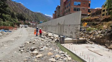 Detectan irregularidades en ejecución de obra de defensa ribereña en Chalhuanca