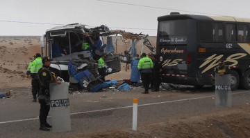 Tacna: ordenan nueve meses de prisión preventiva para conductor de bus